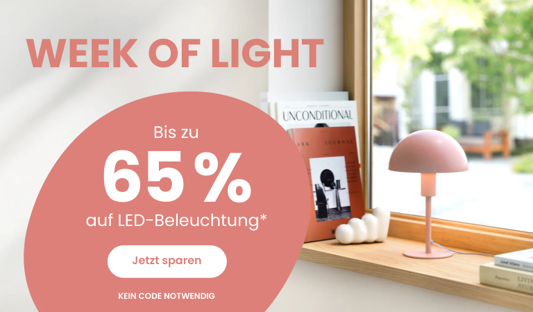 Week of Light - Bis zu 65 % Rabatt auf LED-Beleuchtung*