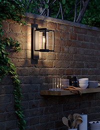 Funktionale Au&szlig;enleuchten