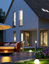 Solarleuchten für den Garten